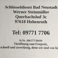 Schlüsseldienst Steinmüller