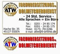 ATW Fachübersetzungen GmbH
