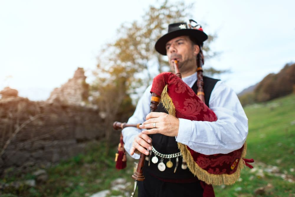 Dudelsackspieler hero