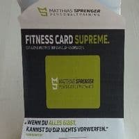 Personal Training Matthias Sprenger